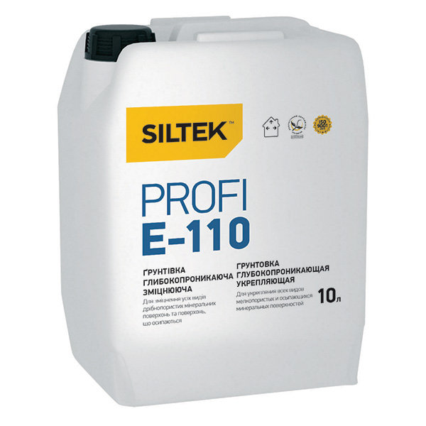 Siltek E-110 Profi Ґрунтівка глибокопроникаюча зміцнююча