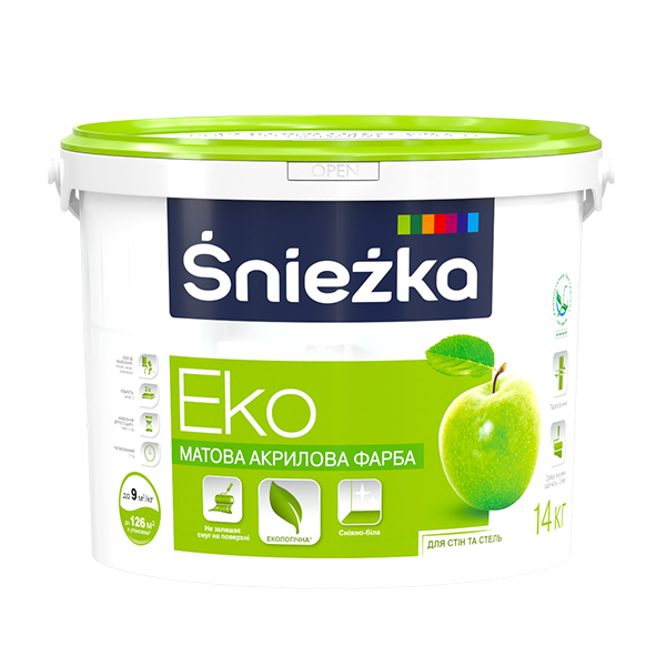 Фарба водно-емульсійна "Снєжка Еко"
