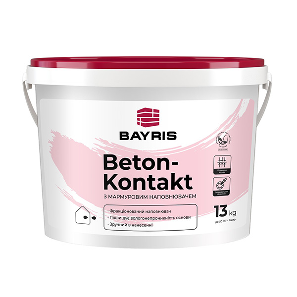 Ґрунтовка адгезійна акрилова «Beton-Kontakt» ТМ "Bayris"