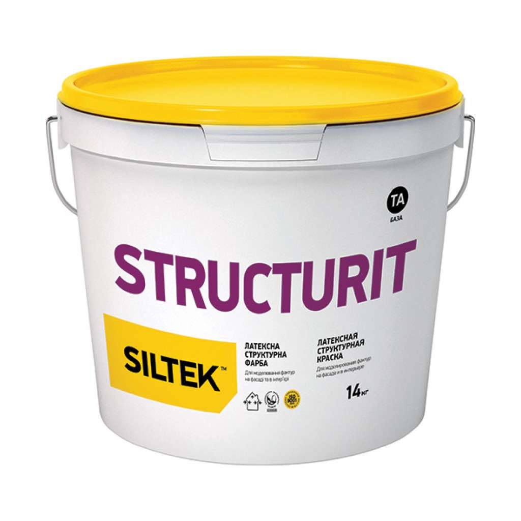 Siltek Structurit Фарба латексна структурна Siltek Structurit Фарба латексна структурна