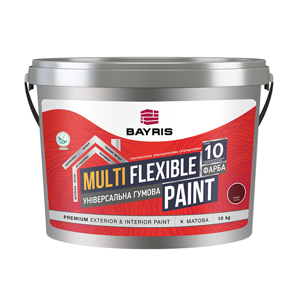 Універсальна гумова фарба "Multi Flexible Paint" TM "Bayris"
