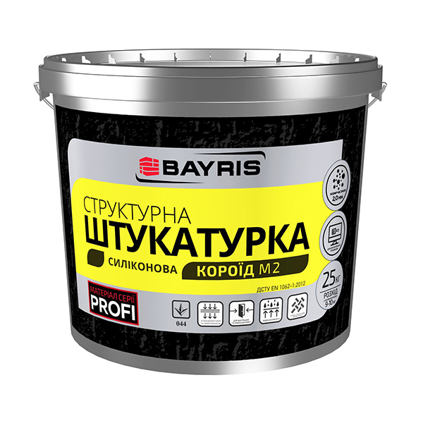 Штукатурка фасадна акрилова короїд "Suprotect" TM "Bayris"
